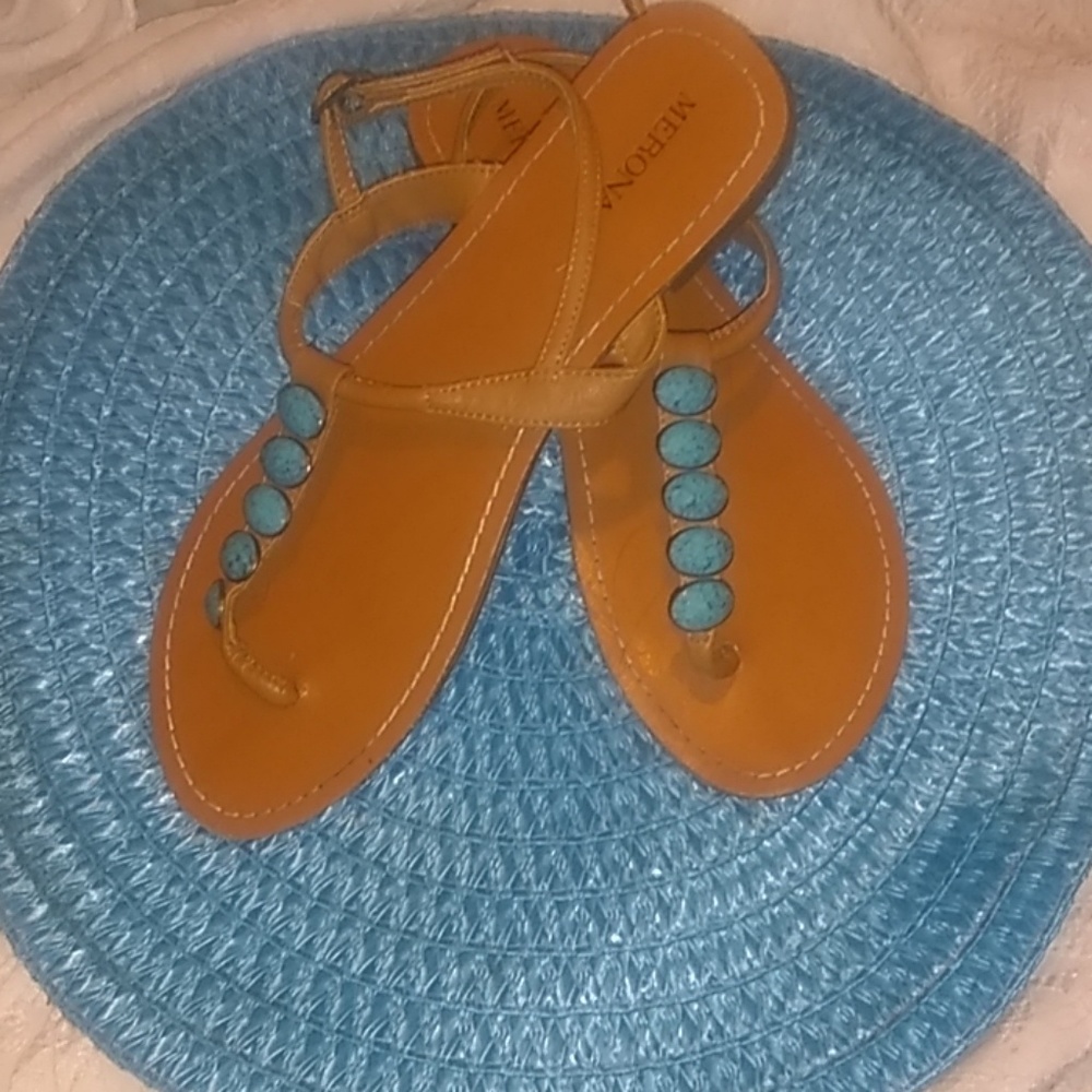 Tourquoise sandals